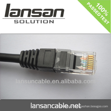 Cat6 BC / CCA / CCS UTP câble LAN plat